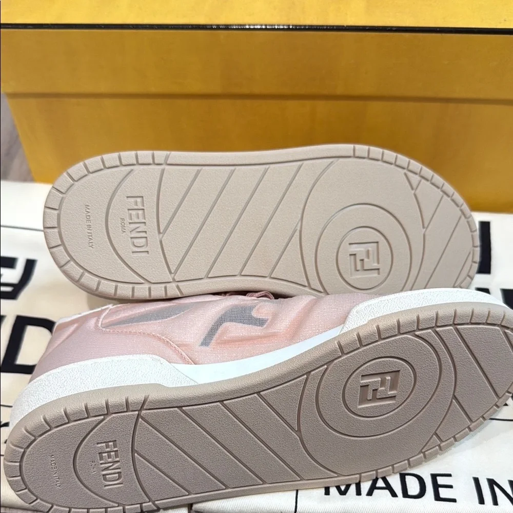 NWT Fendi Pink Sneakers - Picture 6 of 7
